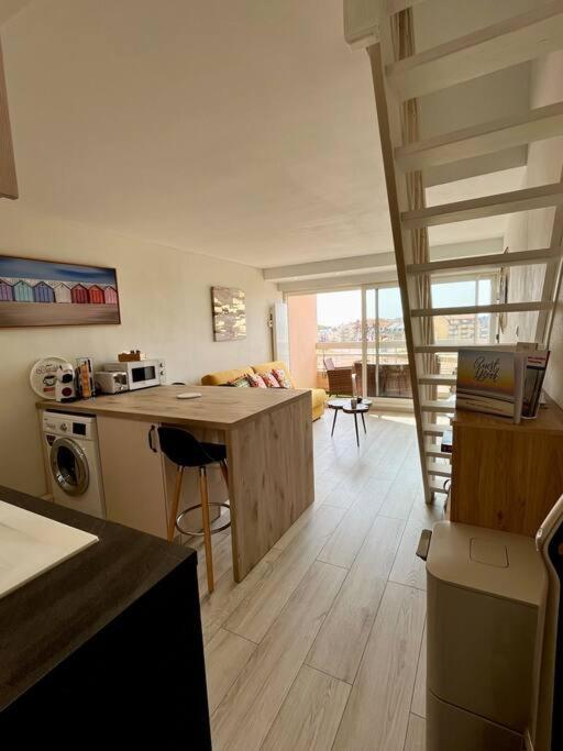 Appartamento Duplex Cosy Avec Vue Mer Cucq Esterno foto